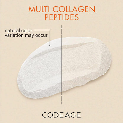 Codeage Multi Collagen Protein Powder Peptides, Hydrolyzed, Type I, II, III, V, X Grass Fed All in One Super Bone CodeageUS supplements