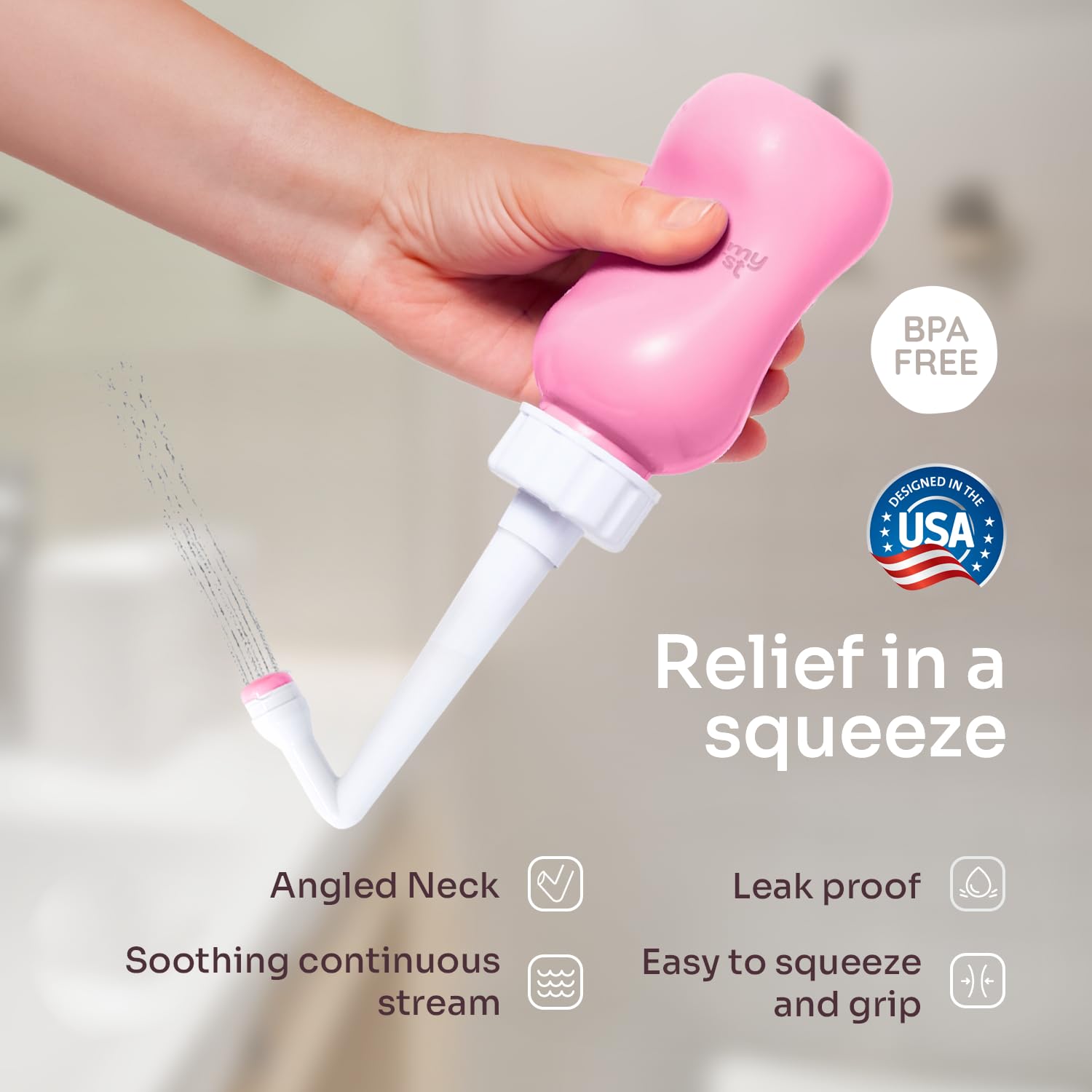 Peri Bottle for Postpartum Care from Mommy First™ | Upside Down Bottle for Perineal Cleansing and Recovery Mommy FirstAu supplements