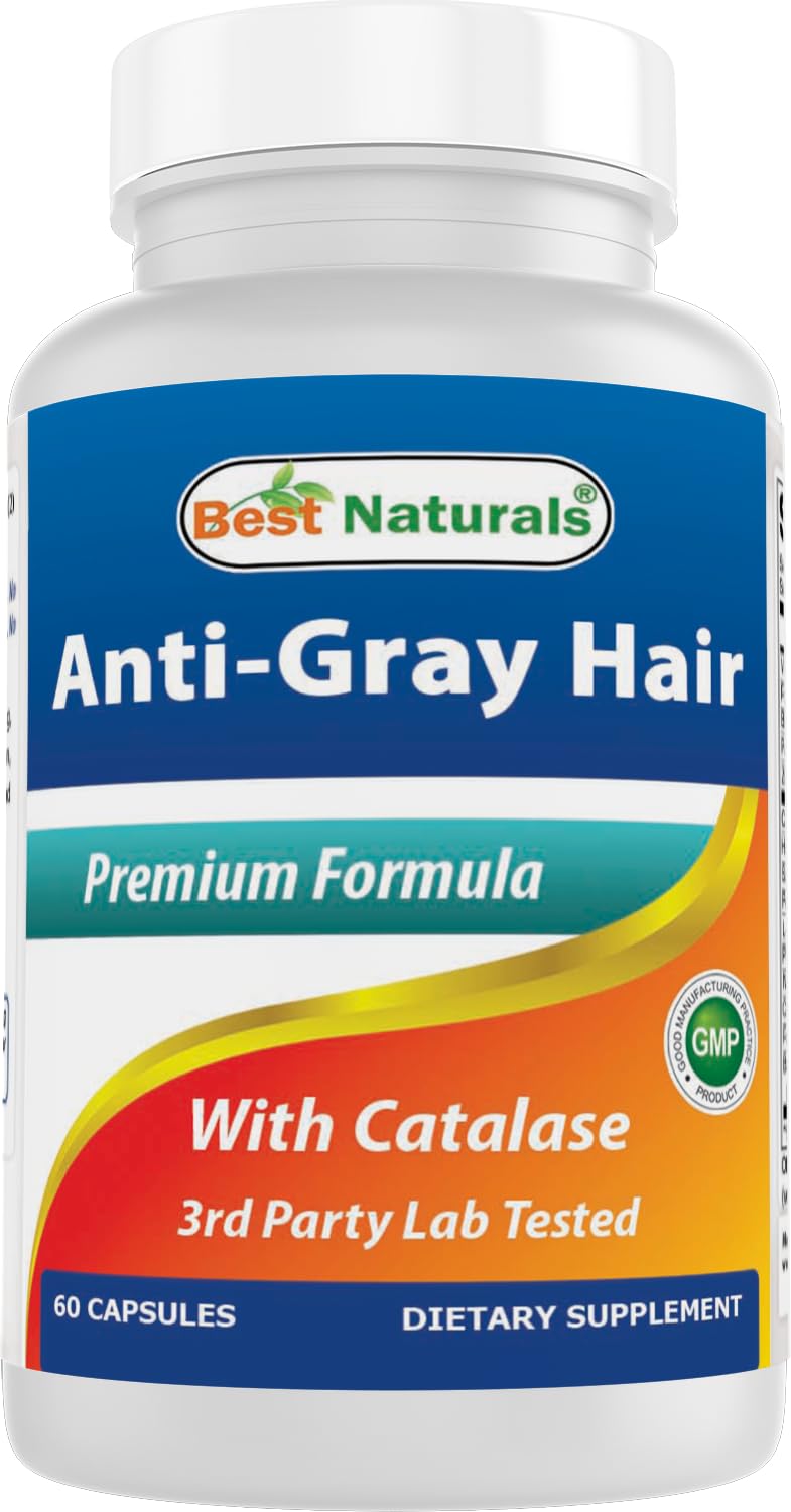 Best Naturals Anti Gray Hair Formula, 60 Count Best NaturalsAu supplements