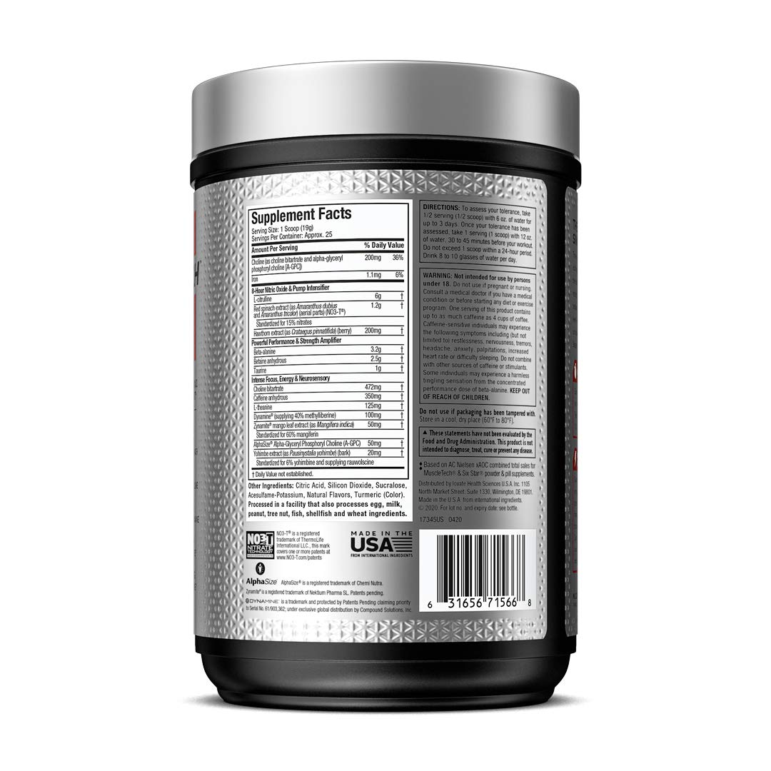 Pre Workout for Men & Women | MuscleTech Shatter Elite Pre-Workout | Preworkout Energy MuscleTechUS supplements