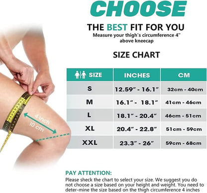 KNEECA Tourmaline Acupressure Selfheating Knee Sleeve, Tourmaline Acupressure Self XTRYTRUIUS supplements