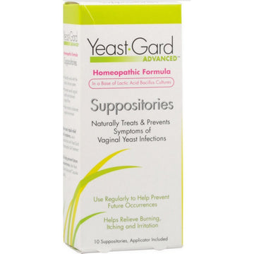 YeastGard Advanced Suppositories, 10-Count Boxes (Pack of 3) Yeastgard AdvancedAu supplements