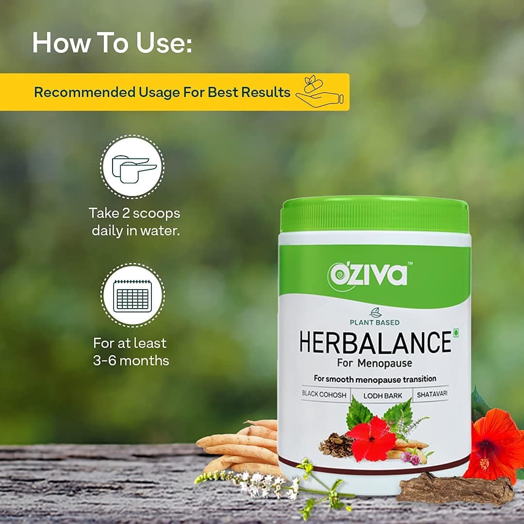 NACHT Plant Based HerBalance Menopause Relief Drink (with Black Cohosh, Lodh Bark & Licorice) NACHTAu supplements