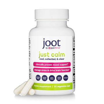 Just Thrive - Just Calm - Cortisol Manager - Calming, Memory, and Mood Support Supplement - Vegan, 30 Calm Capsules Just ThriveUS supplements