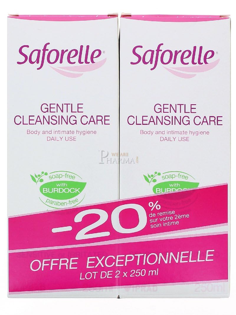 Saforelle Gentle Cleansing Care 2X250ml SaforelleAu supplements