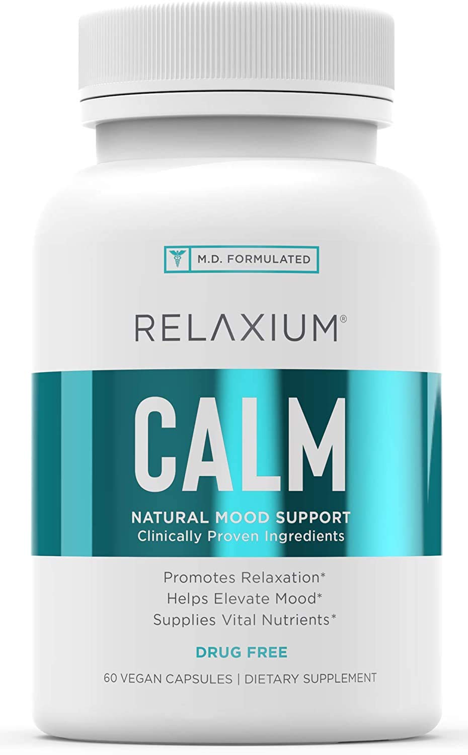 Relaxium Calm, Non-Habit Forming, Stress & Mood Support Supplement RelaxiumUS supplements