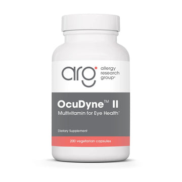 Allergy Research Group OcuDyne II Supplement - Eye Support Vitamins for Vision, Eye Health for Adults, Vision Support, Multivitamin Formula Allergy Research GroupAu supplements