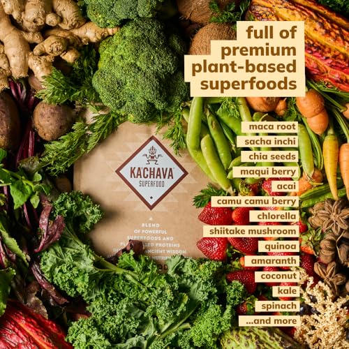 Ka’Chava All-In-One Nutrition Shake Blend, Chai, 85+ Superfoods, Nutrients & Plant-Based Ka'ChavaUS supplements