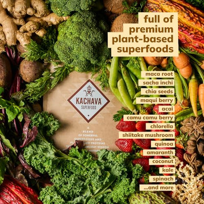 Ka’Chava All-In-One Nutrition Shake Blend, Chai, 85+ Superfoods, Nutrients & Plant-Based Ka'ChavaUS supplements