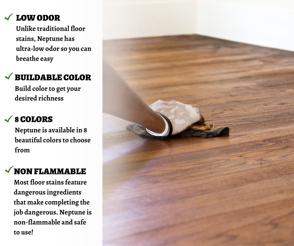 Vermont Natural Coatings PolyWhey Neptune Wood Floor Stain - Nordic White - Quart Vermont Natural CoatingsAu supplements