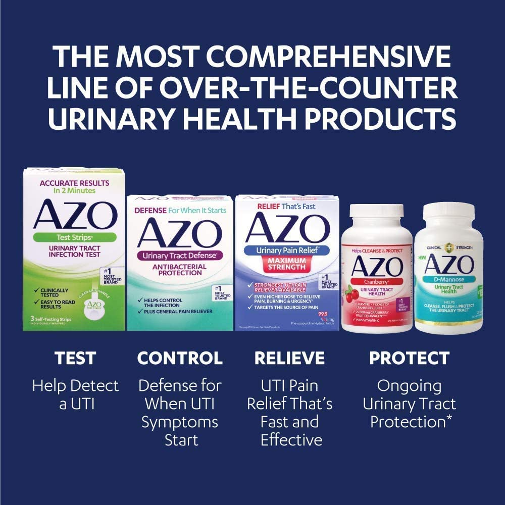 AZO Dual Protection, Urinary + Vaginal Support, Prebiotic Plus Clinically Proven Women’s AZOAu supplements