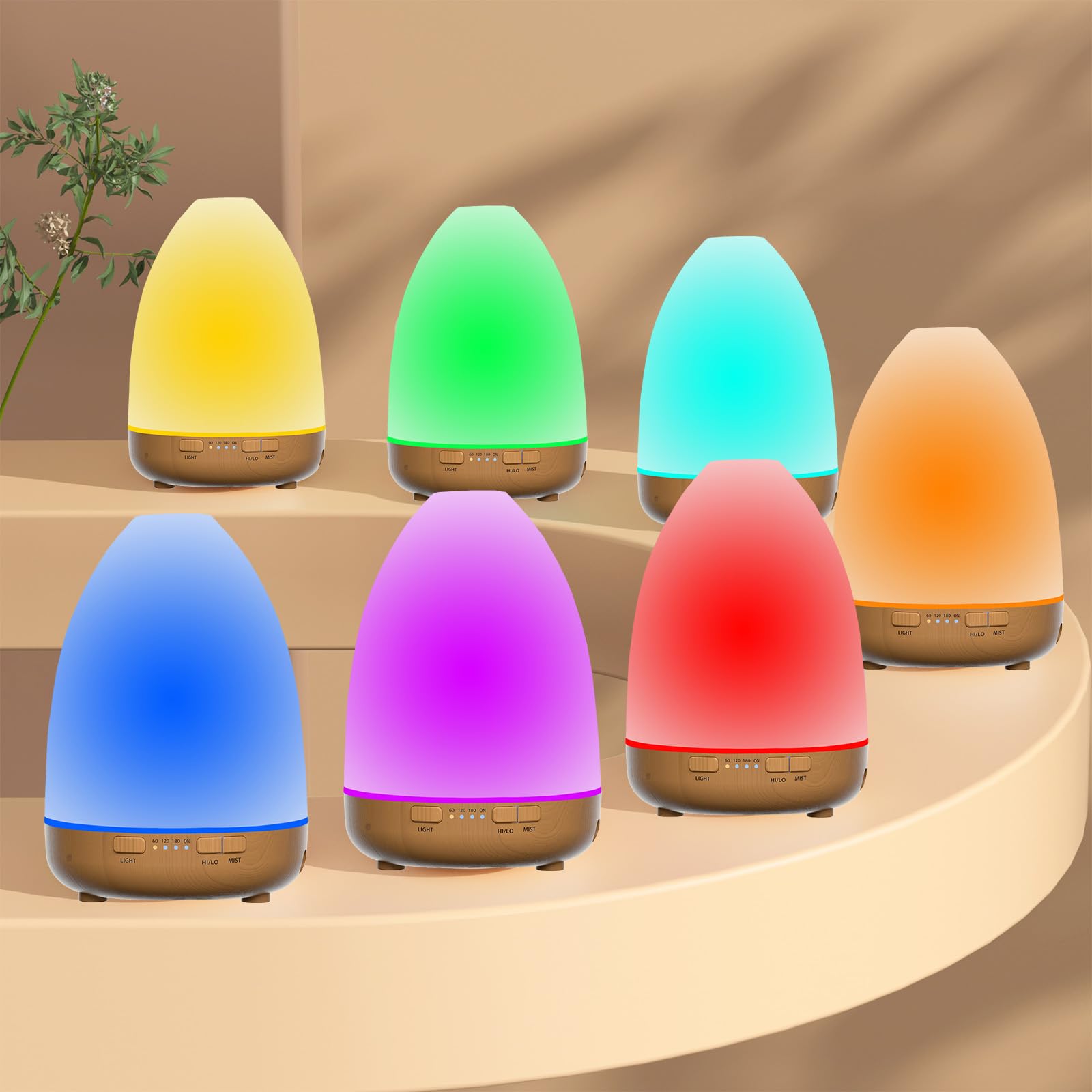 200ml Essential Oil Diffuser, Aromatherapy Diffuser,Enhanced Essential Oil Diffuser, Cool Mist Humidifier LovegergerAu supplements