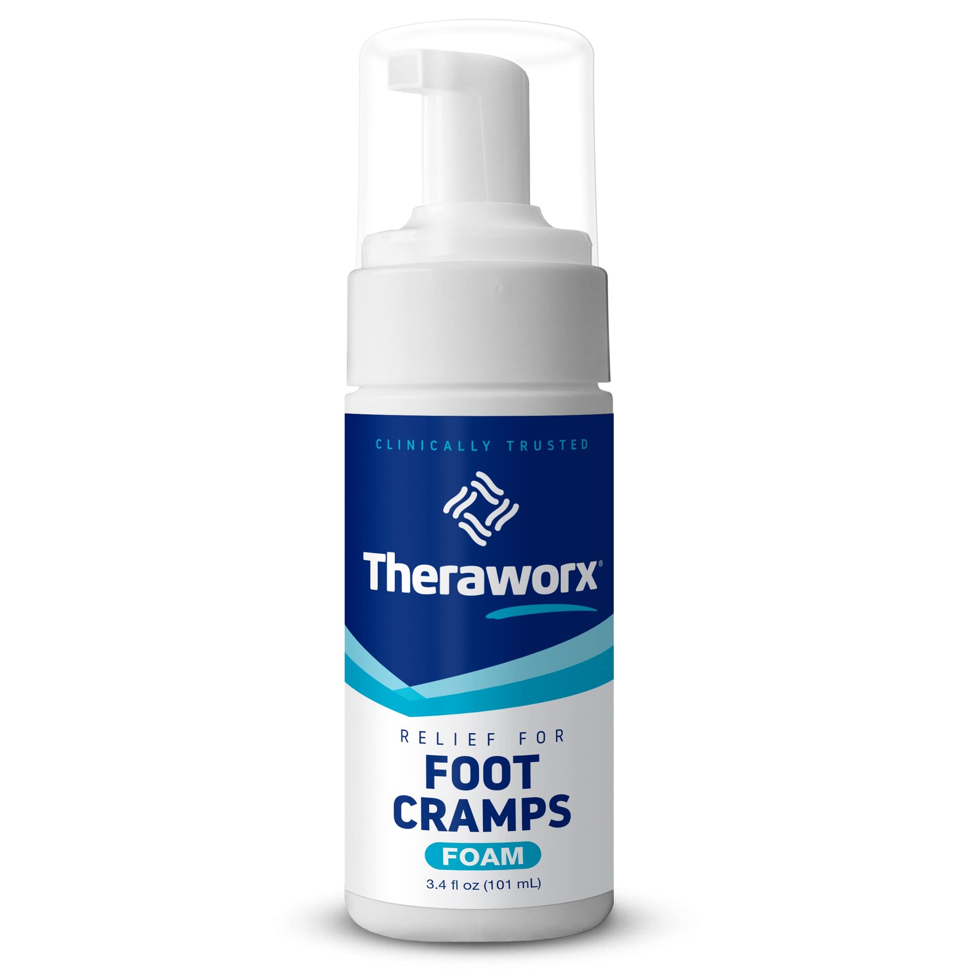 Theraworx Fast-Acting Foam for Foot Cramp Relief with Magnesium Sulfate - 3.4 Fl Oz - 1 Count TheraworxAu supplements