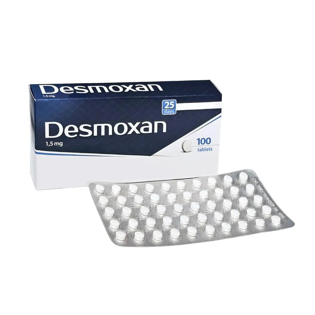 Aflofarm Desmoxan 1,5mg 100 Pills Tablets. Made in Poland. Polish Distribution,Polish Language. Aflofarmnz supplements