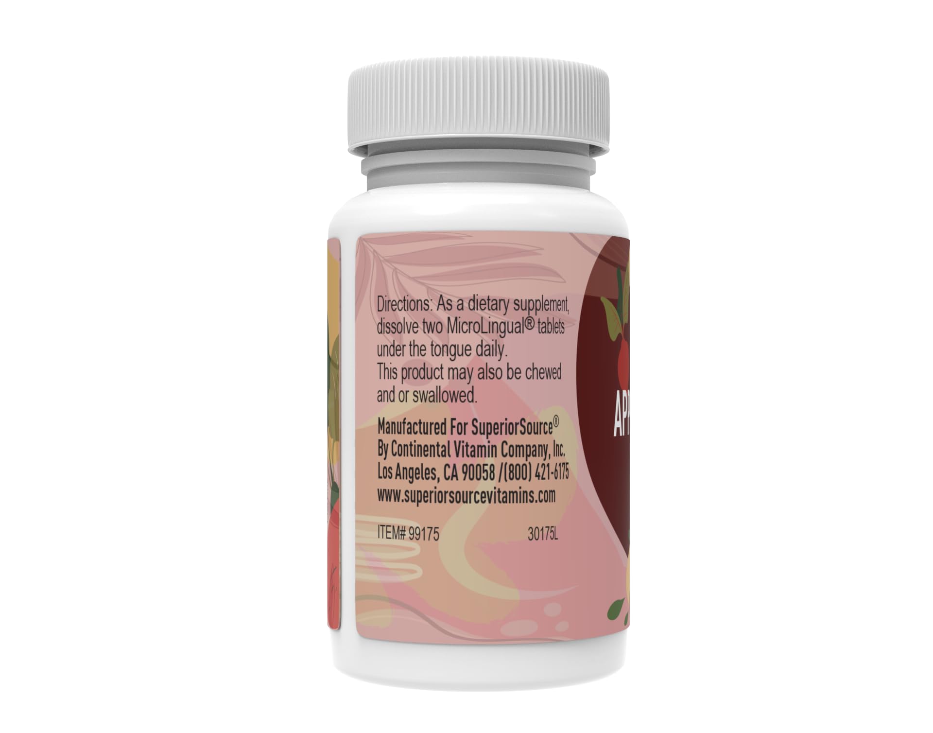 Superior Source Beet Root + Apple Cider Vinegar Clean Melts, 60 Instant Dissolving & Great Superior SourceAu supplements