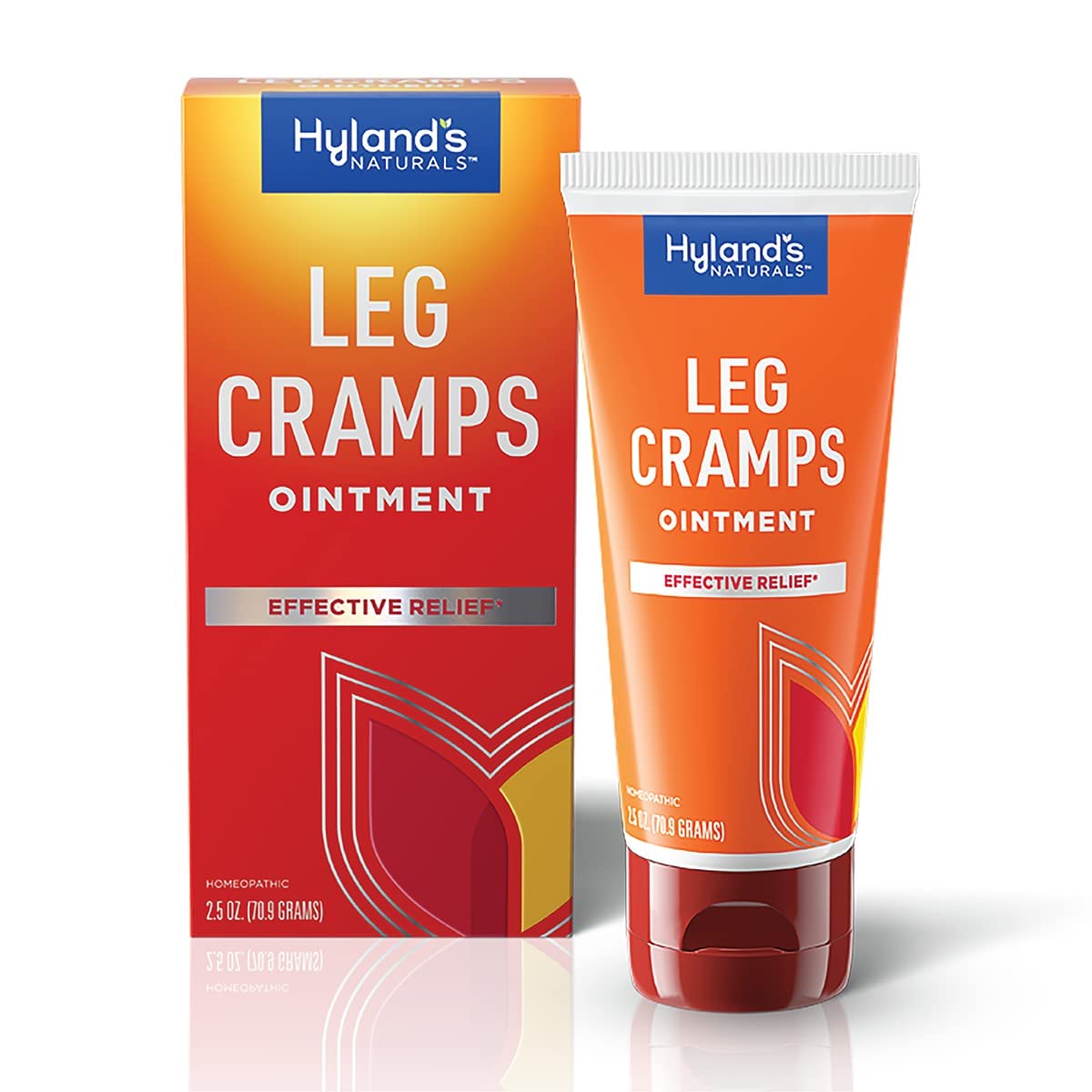 Bundle of Hyland's Leg Cramps Ointment, Arnica Pain Relief Gel, Natural Relief of Calf, Leg and Foot Cramp, 2.5 oz and Leg Cramp Tablets, 100 Count Hyland'sAu supplements