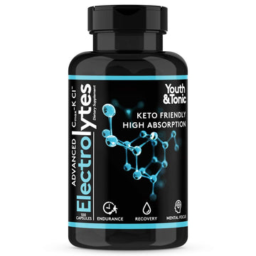Complete Electrolyte Supplement Pills High Absorption | Cmax Potassium Youth & TonicUS supplements
