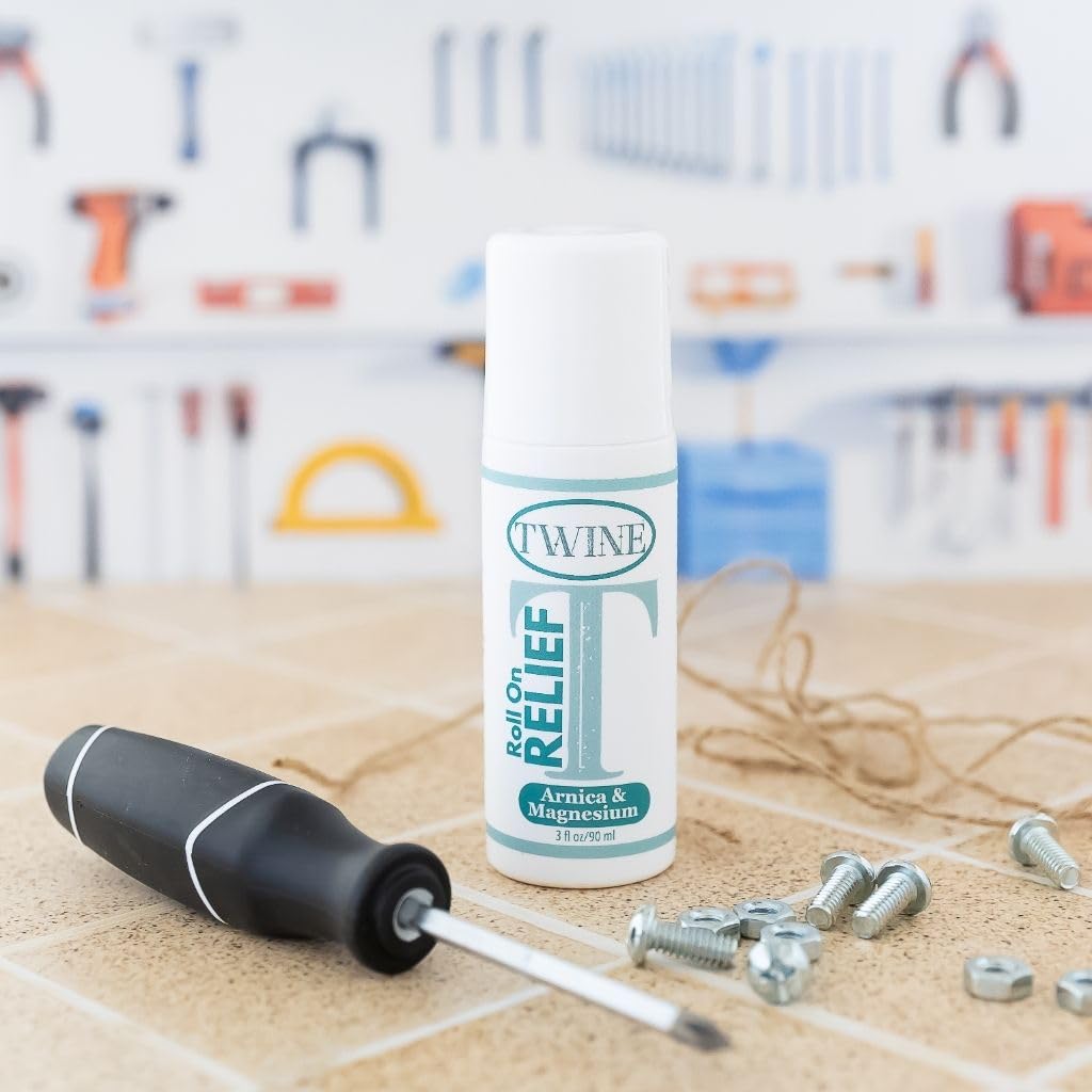 TWINE All-Natural Muscle Relief Roller with Arnica, Camphor & Eucalyptus – 90ml TWINEAu supplements