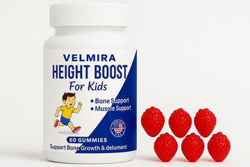 Velmira® Heightener Gummies for Bone Health & Development Support – Essential Vitamins & Minerals, Easy-to-Chew Gummies for Kids, Teens & Adults (Ages 5+) VelmiraAu supplements