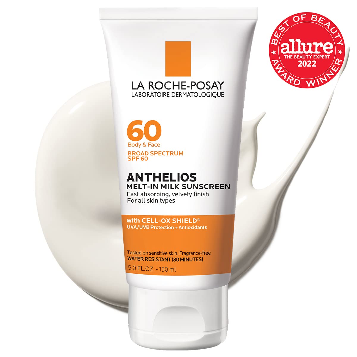 La Roche-Posay Anthelios Melt-In Milk Body & Face Sunscreen SPF 60 La Roche-PosayUS supplements