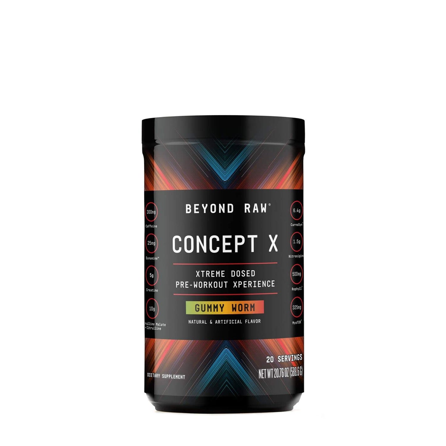 Beyond Raw Concept X - Gummy Worm - 20.76 oz. BEYOND RAWUS supplements