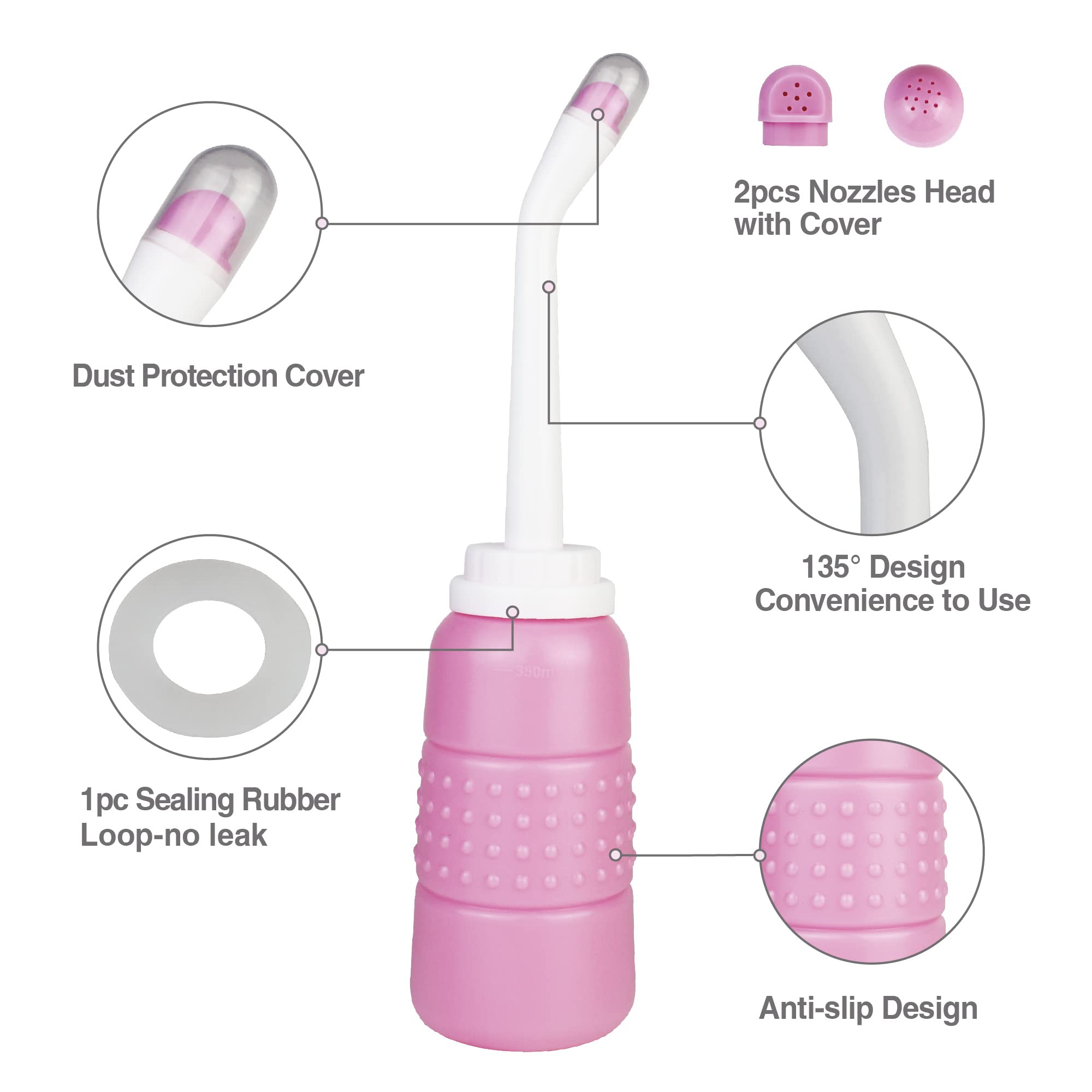 TopQuaFocus 12oz Perineal Bottle for Postpartum Care Portable Travel Peri Sprayer Bidet Postpartum TopQuaFocusAu supplements
