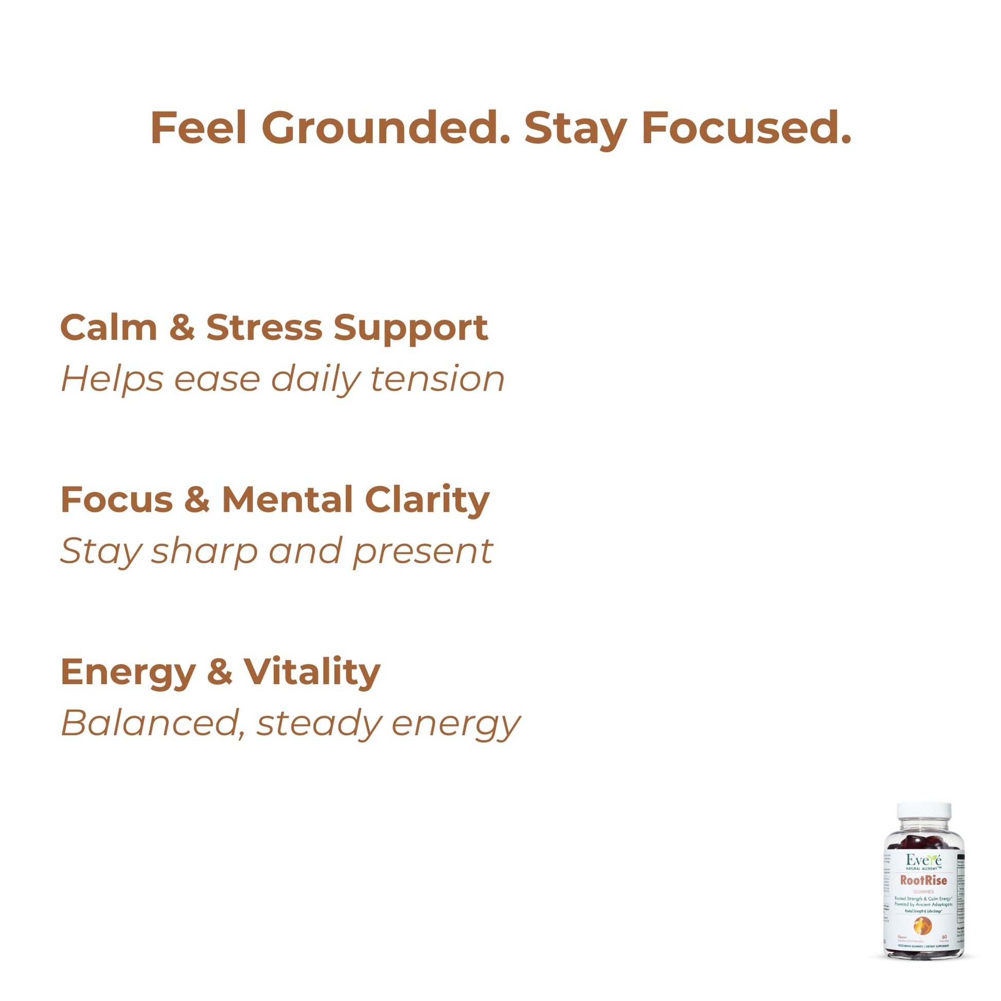 The EverÉ Natural Alchemy Evere RootRise Gummies - Shilajit + Ashwagandha Gummies The EverÉ Natural AlchemyAu supplements