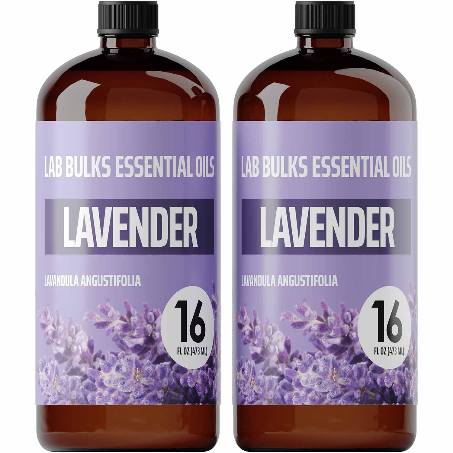 LAB BULKS ESSENTIAL OIL - Lavender Oil 16 Ounce Bottle for Diffusers, Home Care, Candles, Aromatherapy LAB BULKS ESSENTIAL OILAu supplements