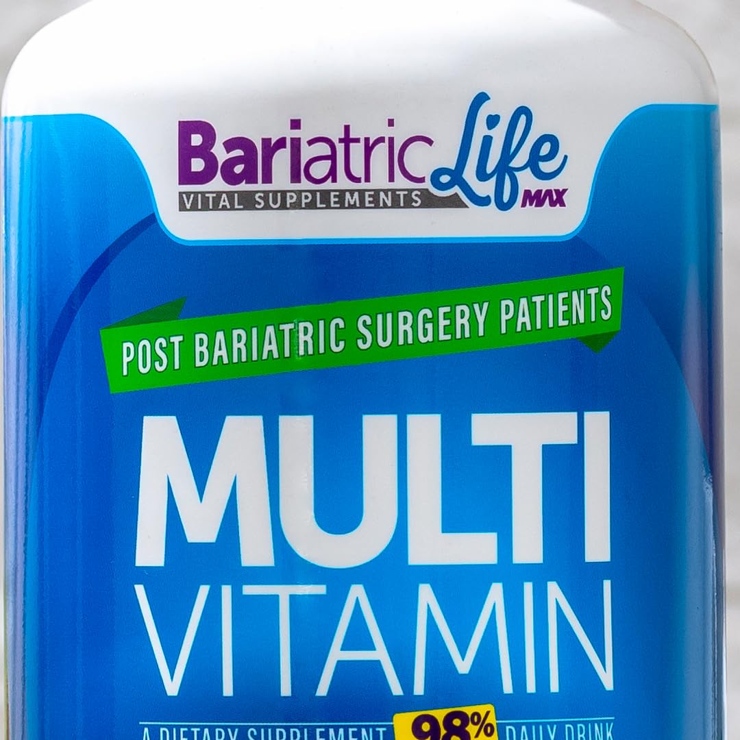Bariatric Multivitamin Design for Post Bariatric Surgery Mens Patients, Sugar Free, 100+ Vitamins, Minerals & Amino Acids, Supports Muscle, Heart Bariatric Life MaxUS supplements