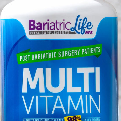Bariatric Multivitamin Design for Post Bariatric Surgery Mens Patients, Sugar Free, 100+ Vitamins, Minerals & Amino Acids, Supports Muscle, Heart Bariatric Life MaxUS supplements