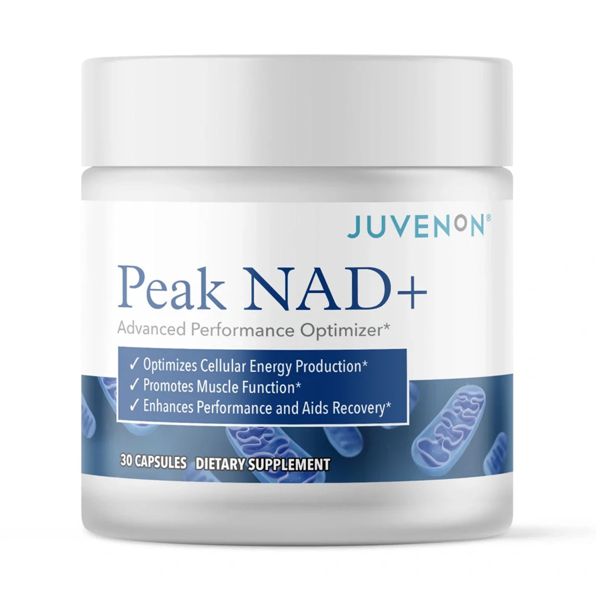 Juvenon Peak NAD+ | Advanced Cellular Health and Regeneration Formula | Boost NAD+ Levels, Support Cellular Vitality, and Promote Natural Renewal JuvenonAu supplements