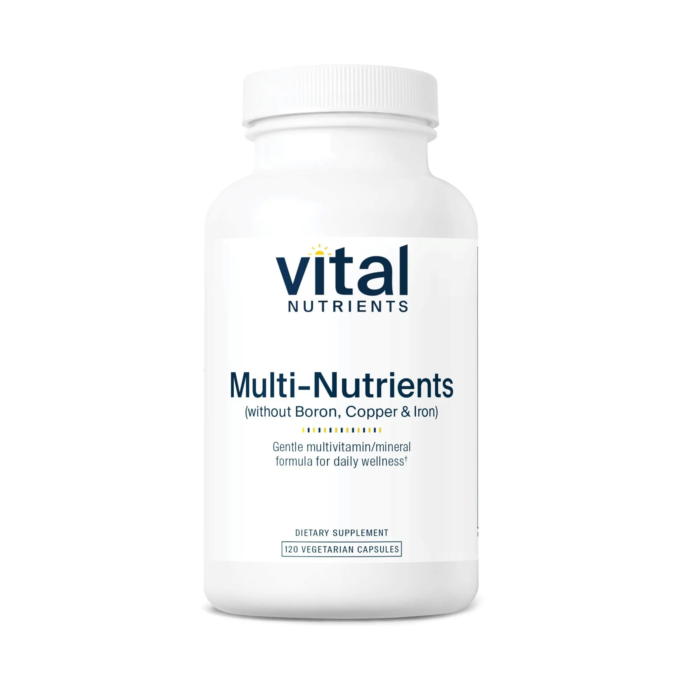 Vital Nutrients Multi-Nutrients 5 Ultra Antioxidant Formula | Boron, Copper, and Iron Free | Vegetarian Daily Multivitamin and Mineral Vital NutrientsAu supplements