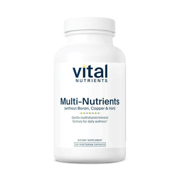 Vital Nutrients Multi-Nutrients 5 Ultra Antioxidant Formula | Boron, Copper, and Iron Free | Vegetarian Daily Multivitamin and Mineral Vital NutrientsAu supplements