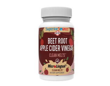 Superior Source Beet Root + Apple Cider Vinegar Clean Melts, 60 Instant Dissolving & Great Superior SourceAu supplements