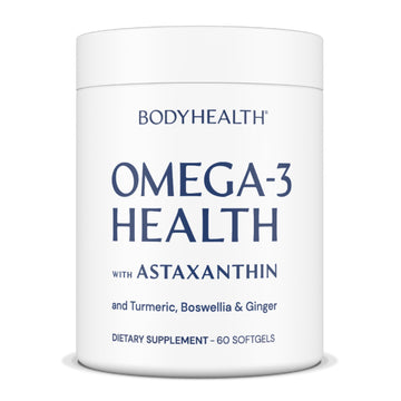 BodyHealth Omega 3 Health, Fish Oil Supplement for Women and Men, Heart and Brain Health, Fish Oil Pills, Fatty Acid Supplements, Omega 3 Vitamins - 60 Soft Gels BodyHealthAu supplements