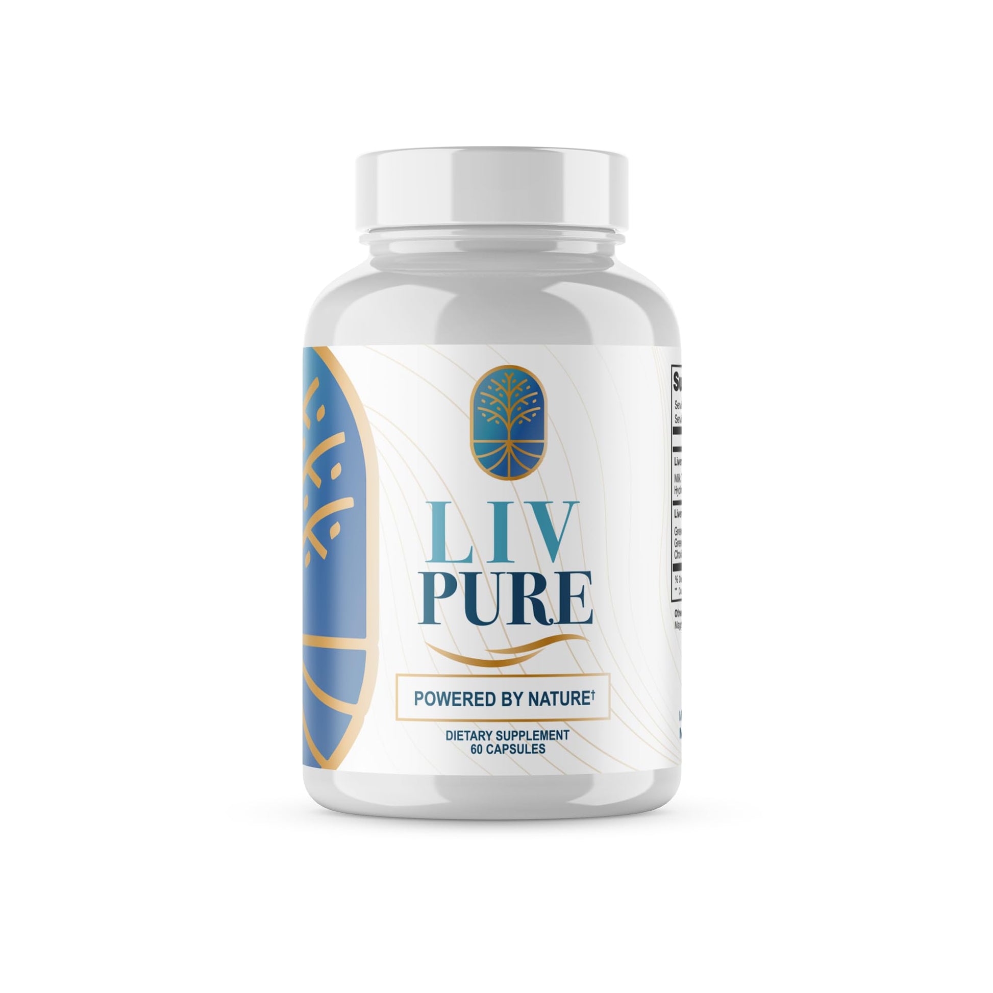 (Official 1 Month) Liv Pure Capsules Liver Detox Pills, LivPure Supplement - Live Pure Liver Detox Max-BioAu supplements