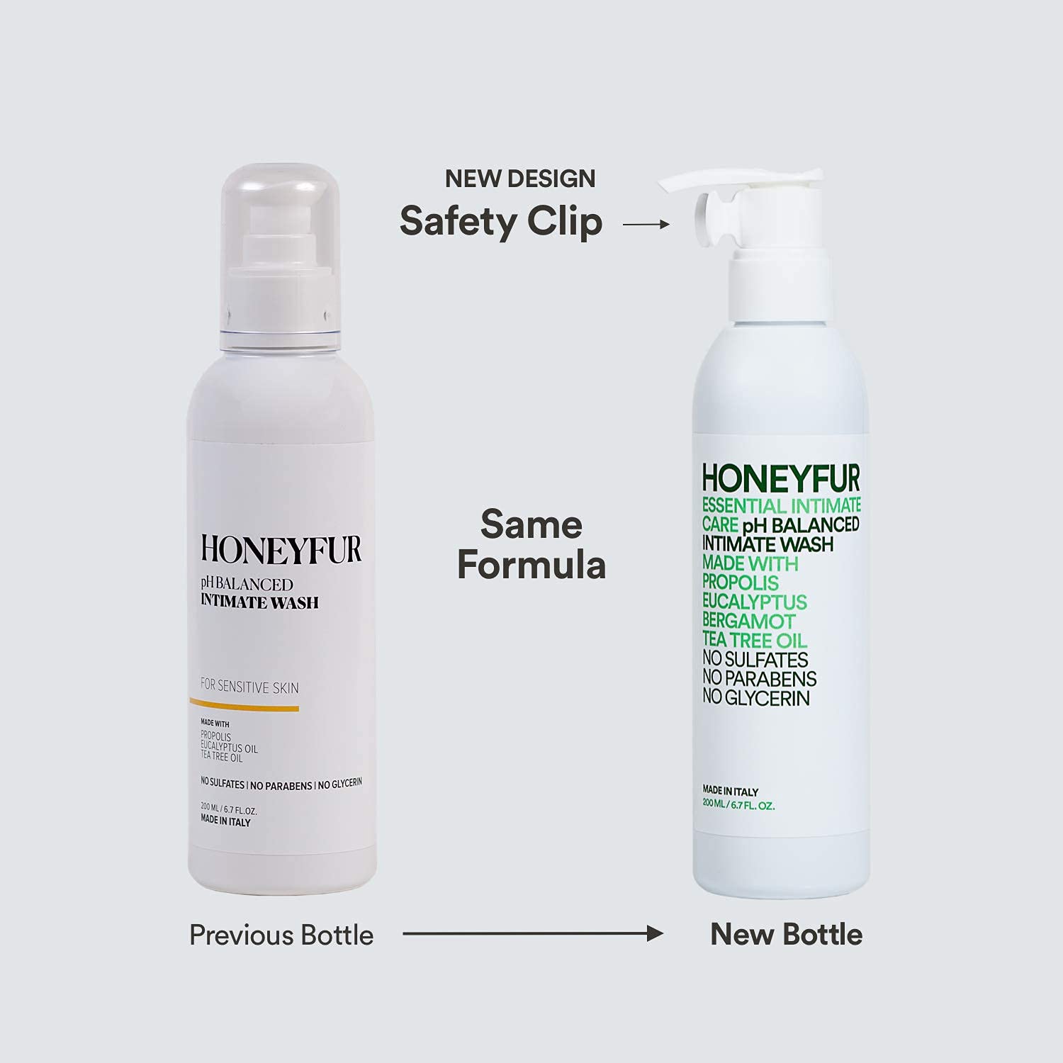 HONEYFUR pH Balanced Natural Feminine Wash For Sensitive Skin – Sulfates & Paraben Free HONEYFURAu supplements