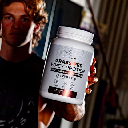 Type Zero Grass Fed Whey Protein Concentrate Powder (Chocolate, 2LBS) - Gluten Free Type ZeroUS supplements