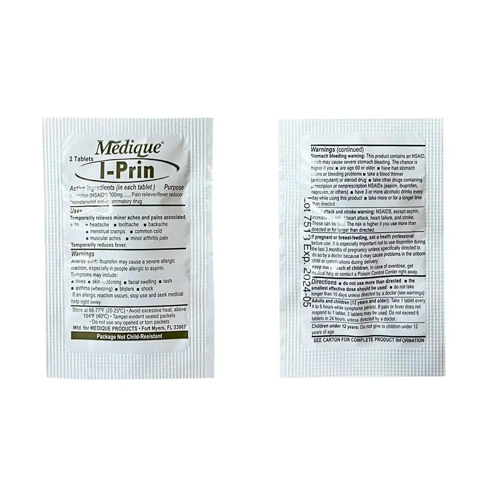MEDICATIONS Unit DOSE Pack by RESCUE ESSENTIALS Rescue EssentialsAu supplements