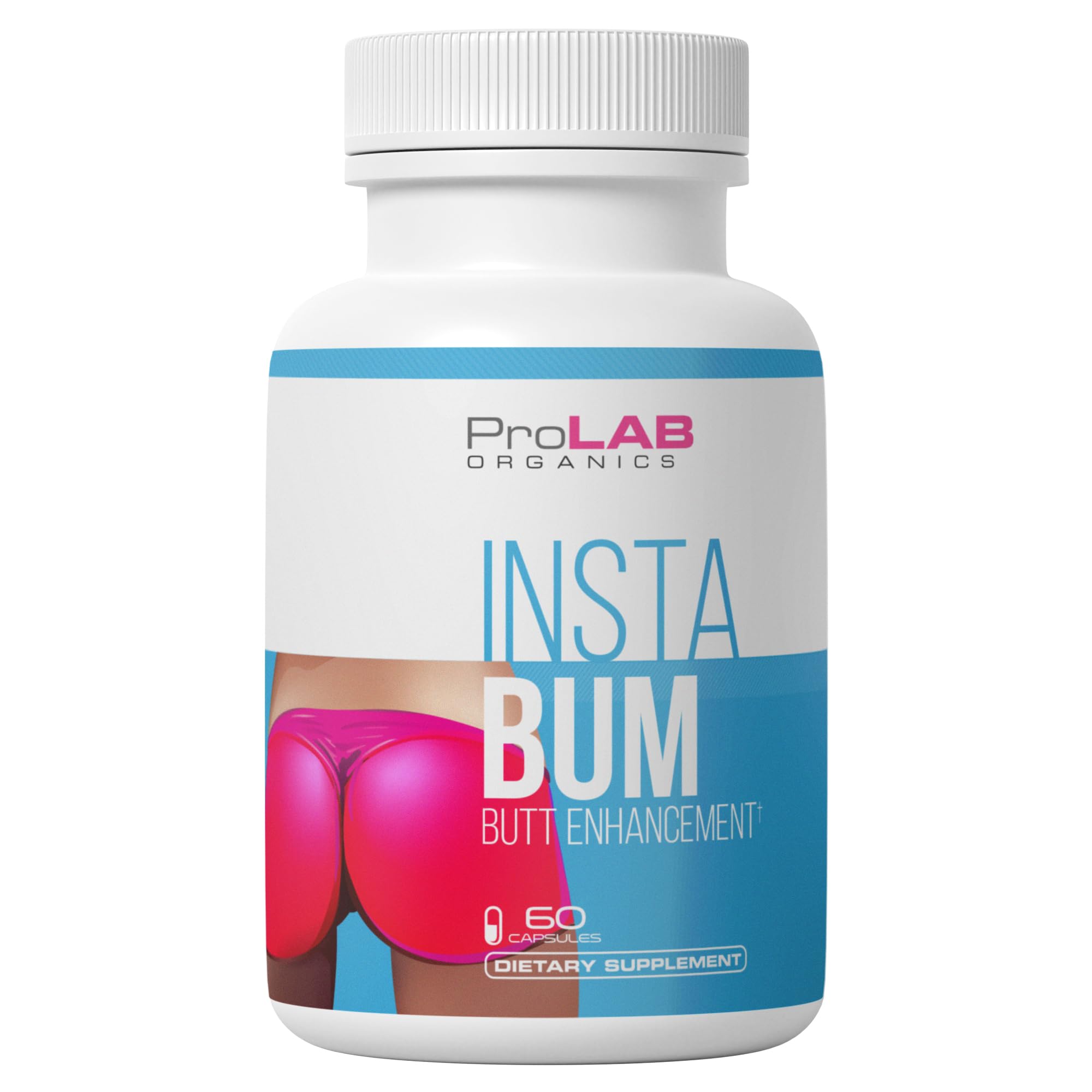 ProLab Organics InstaBum Bum Enhancement Pills – Lift, Shape, and Fill Glutes – Fast Growth for Bigger Butt and Hips – No Gummies. Visible Results in 1-2 Weeks ProLab OrganicsAu supplements