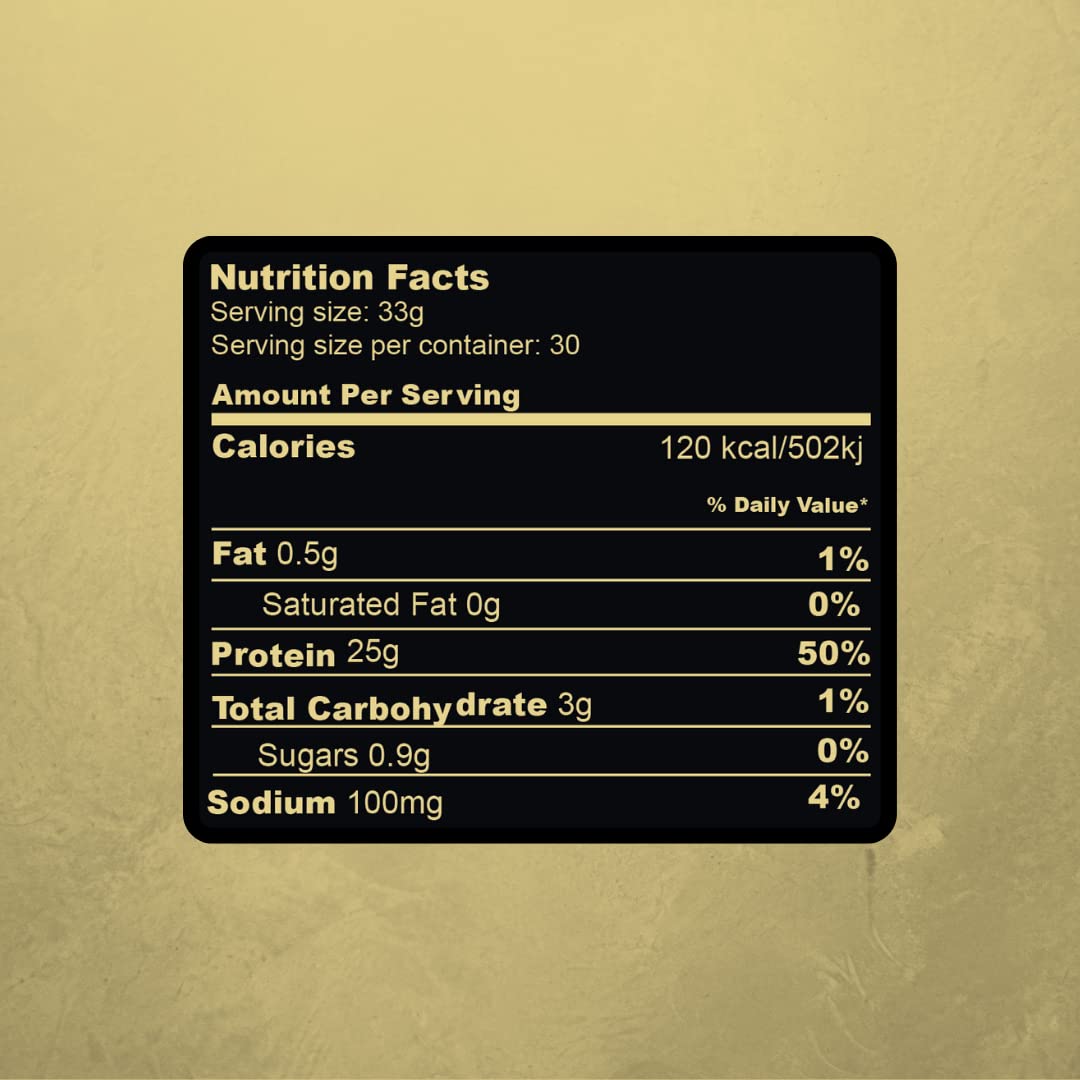 Valhalla's Champion 100% Whey Protein Isolate - 25G Protein per Serving - 30 Servings Valhalla's ChampionAu supplements