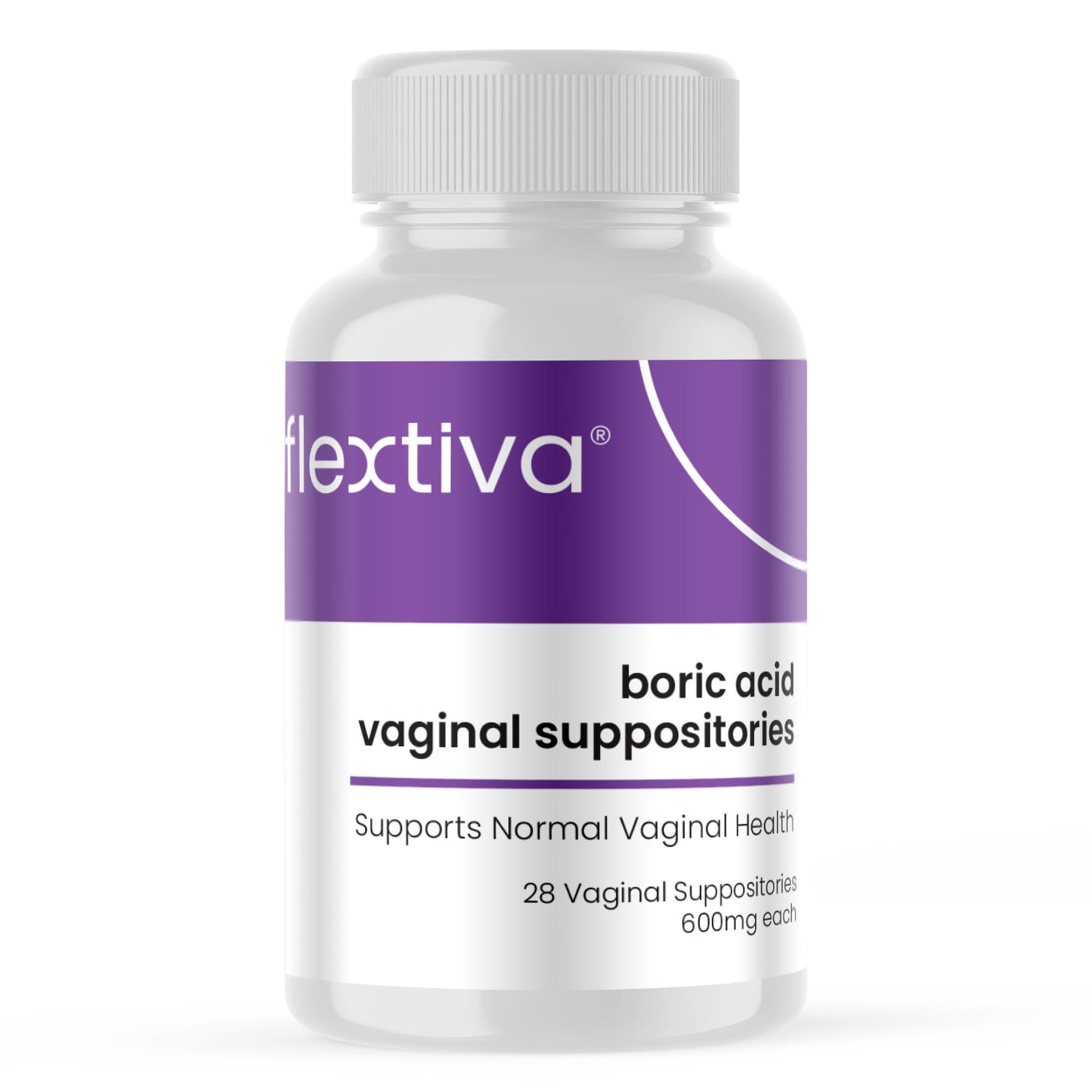 Flextiva Boric Acid Vaginal Suppositories - Boric Acid Pills for Women - Vaginal Health pH Balance for Women FlextivaAu supplements