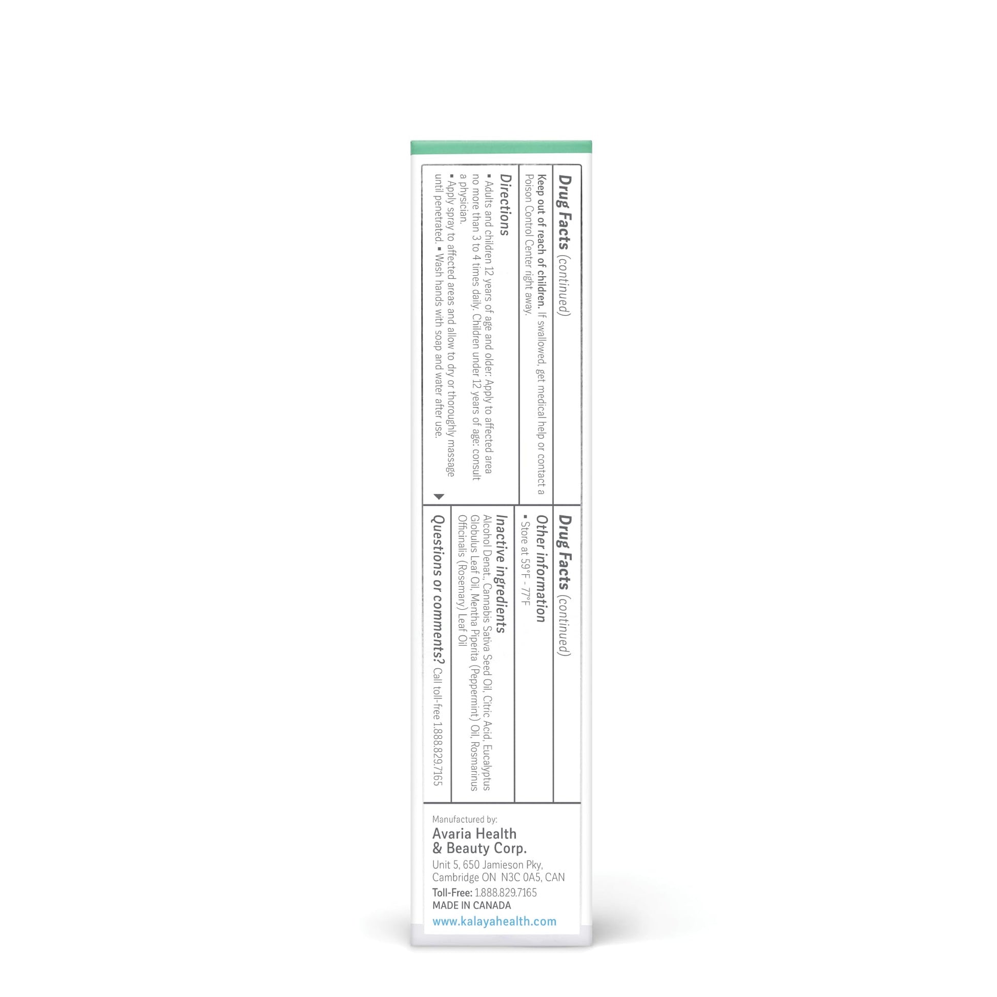 Kalaya 6X Pain Relief Arnica Cream with Massager and Active Pain Relief Spray for Joint & Muscle Pain Kalaya NaturalsAu supplements