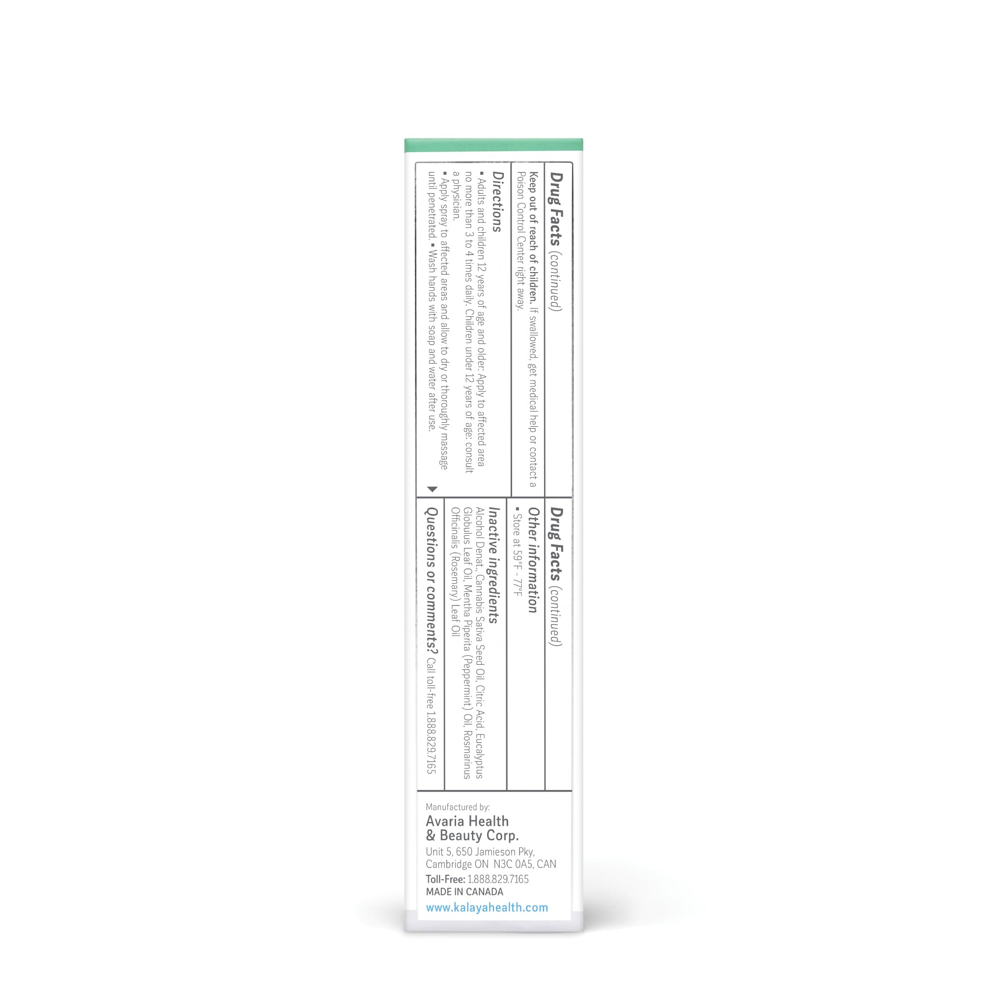 Kalaya 6X Pain Relief Arnica Cream with Massager and Active Pain Relief Spray for Joint & Muscle Pain Kalaya NaturalsAu supplements