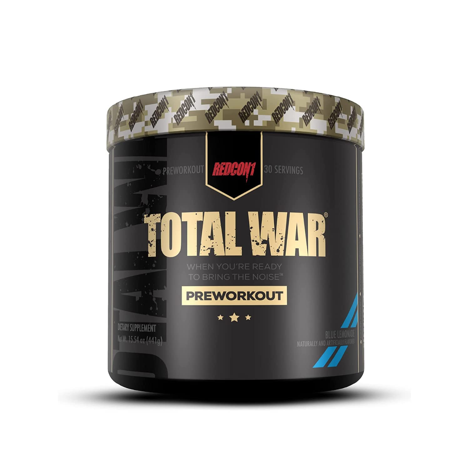 REDCON1 Total War Preworkout (Blue Lemonade) & Big Noise Non-Stim Preworkout Powder REDCON1Au supplements