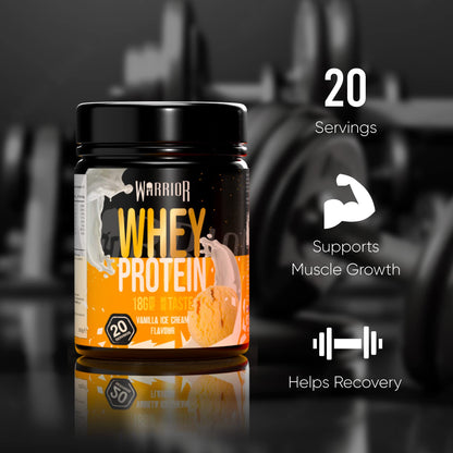 Warrior Whey Protein Powder – Up to 36g* of Protein Per Shake – Low Sugar, and Low Carbs WarriorUS supplements