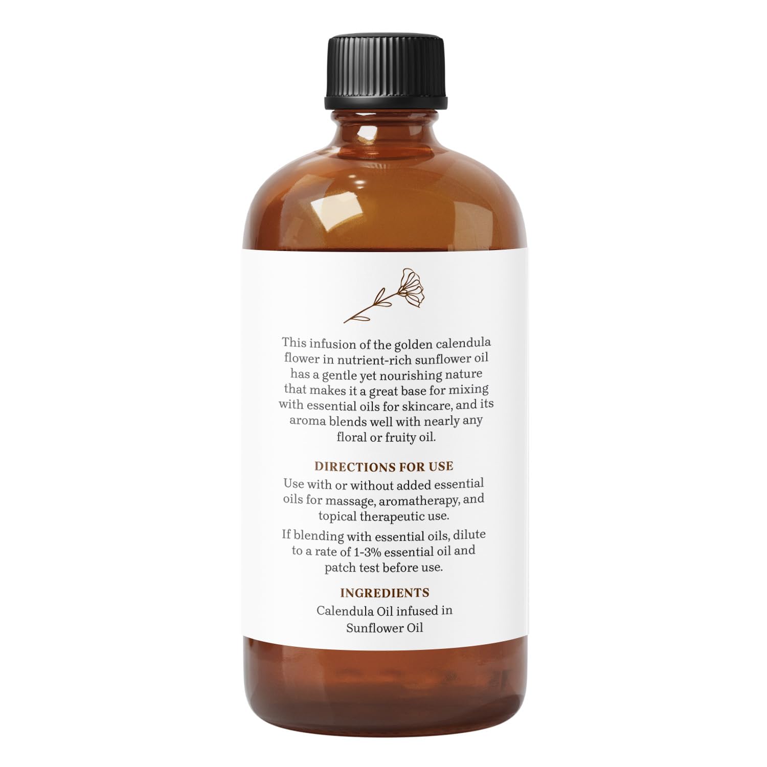 Essential Delights Calendula Oil - Premium Carrier Oil (16 fl oz) | for Skin, Face, Body, Hair Revitalization Essential DelightsAu supplements
