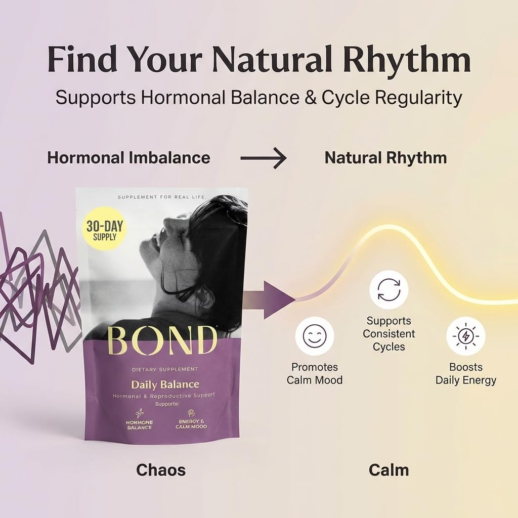 BOND Prenatal Vitamin Drink Mix for Women with Iron, Supports Hormone Balance, Folate & B12 for Energy & Calm Mood, Plant-Based Omega-3 for Cognitive Support, Magnesium, D3, B6, Non-GMO, 30-day Supply BONDAu supplements