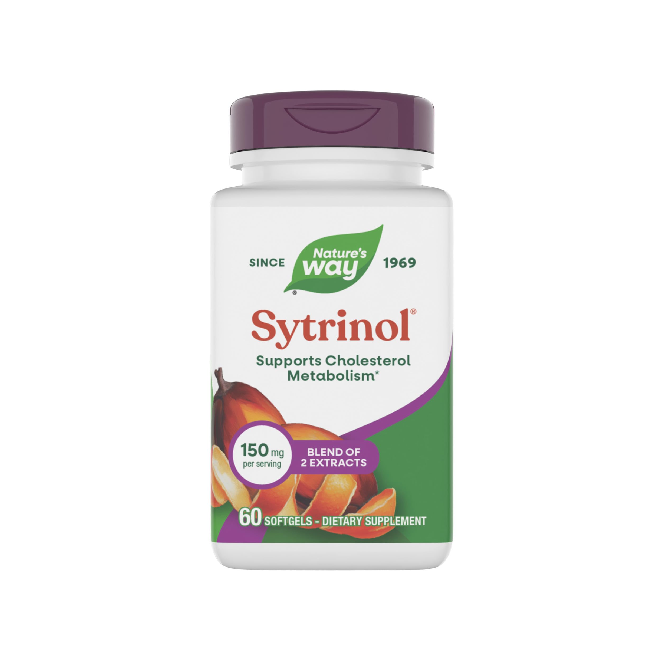 Nature's Way Sytrinol Cholesterol Control; Premium Blend; 60 Softgels Nature's WayAu supplements