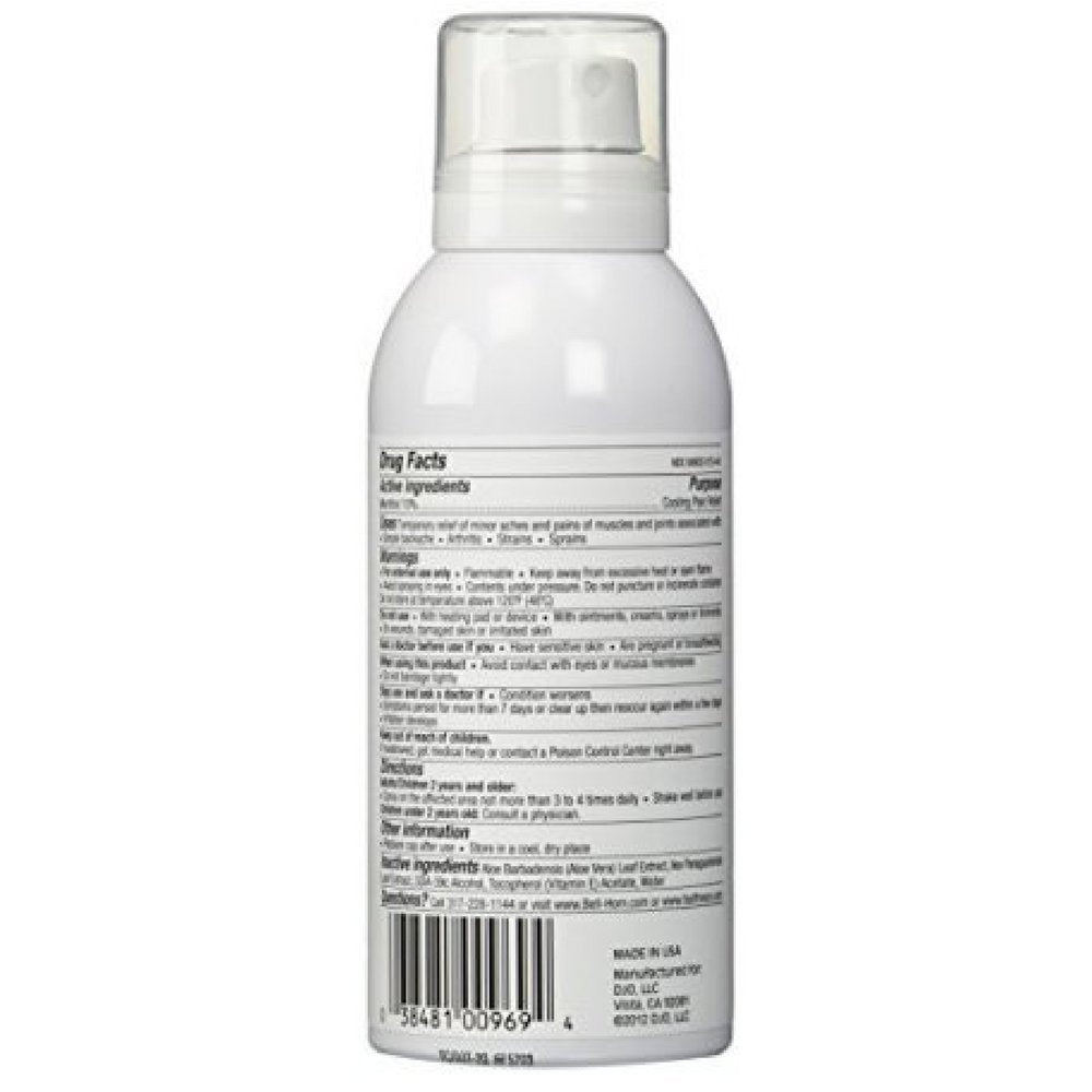 Fast-Freeze Spray Pain Relief 4 OZ ImpactBraces.comAu supplements